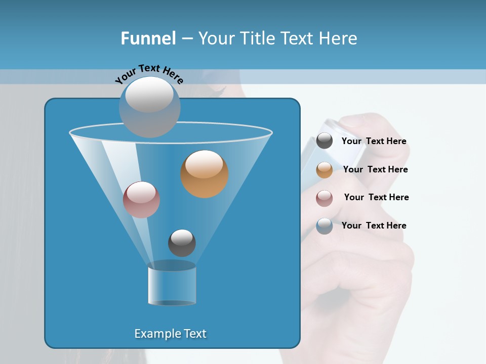Sick Caucasian Inhale PowerPoint Template