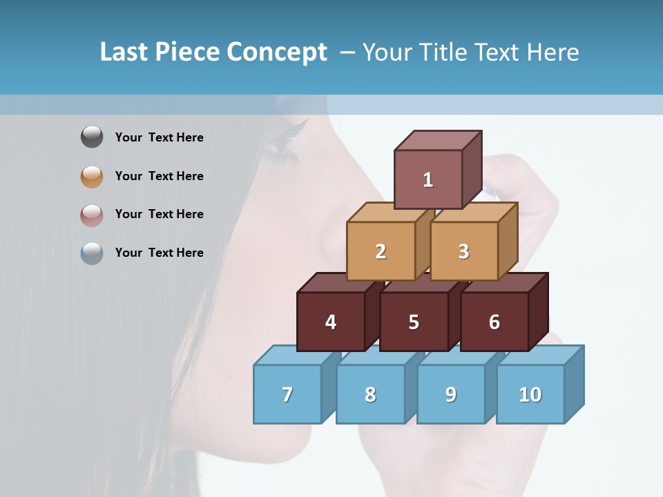 Sick Caucasian Inhale PowerPoint Template