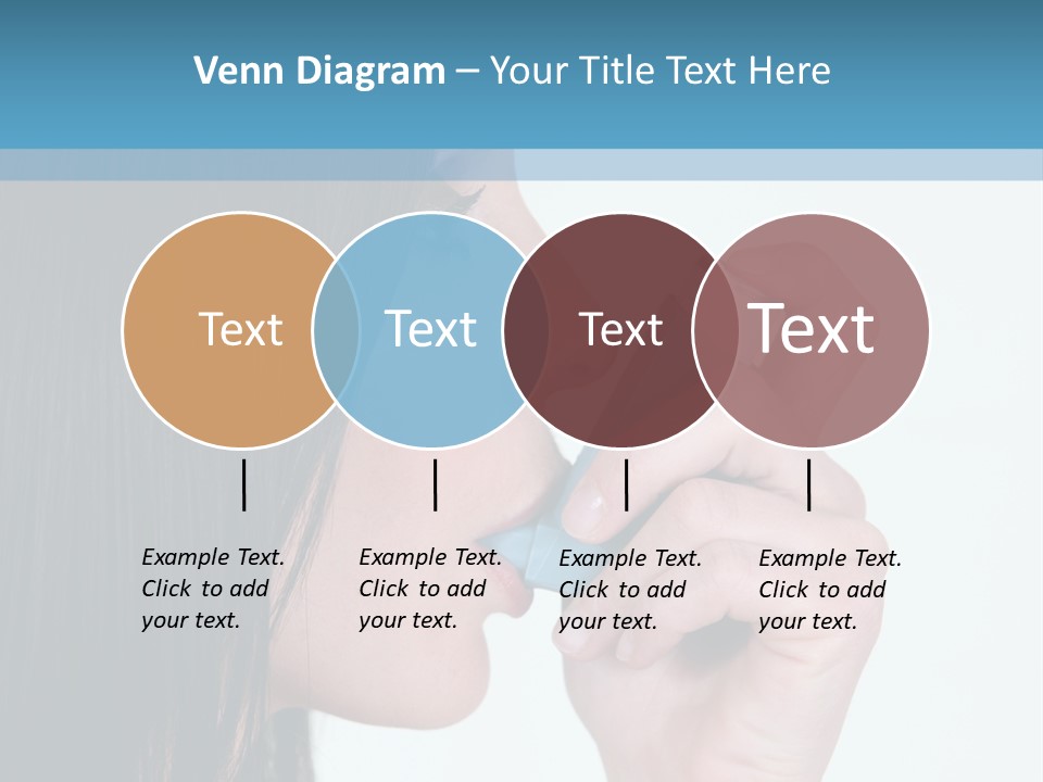 Sick Caucasian Inhale PowerPoint Template