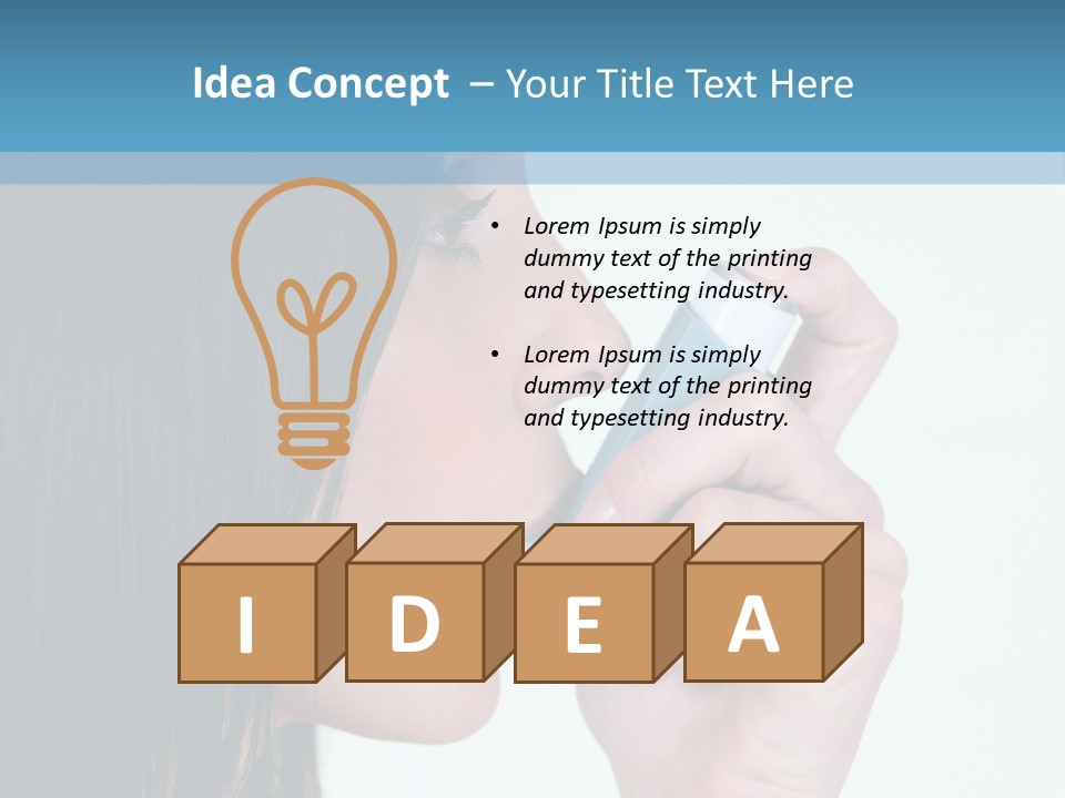 Sick Caucasian Inhale PowerPoint Template