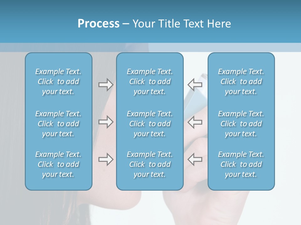 Sick Caucasian Inhale PowerPoint Template