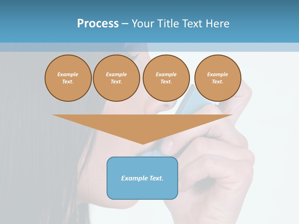 Sick Caucasian Inhale PowerPoint Template
