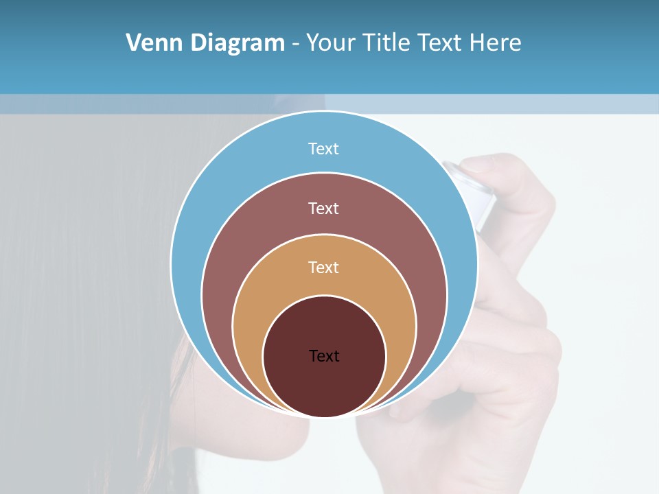 Sick Caucasian Inhale PowerPoint Template