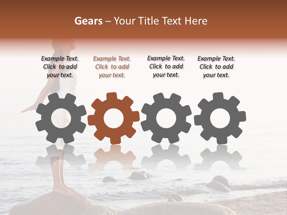 Blue Concept Energy PowerPoint Template