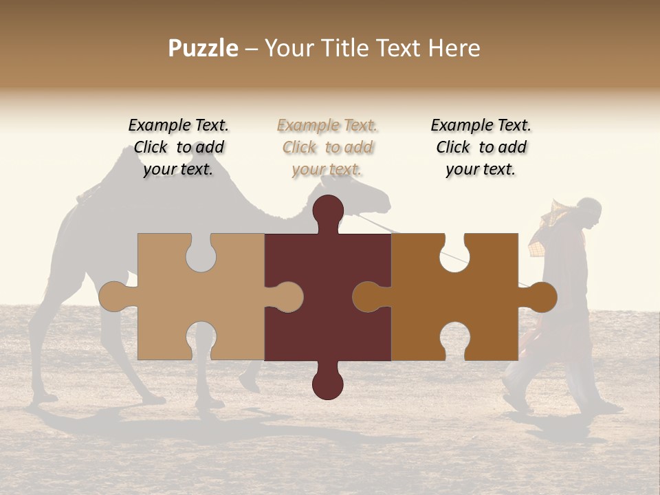 Hump Horizon Solitude PowerPoint Template