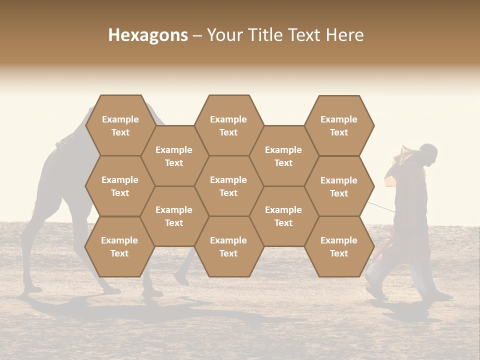 Hump Horizon Solitude PowerPoint Template