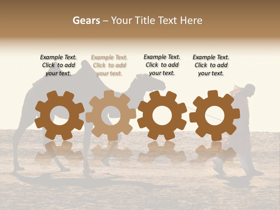Hump Horizon Solitude PowerPoint Template