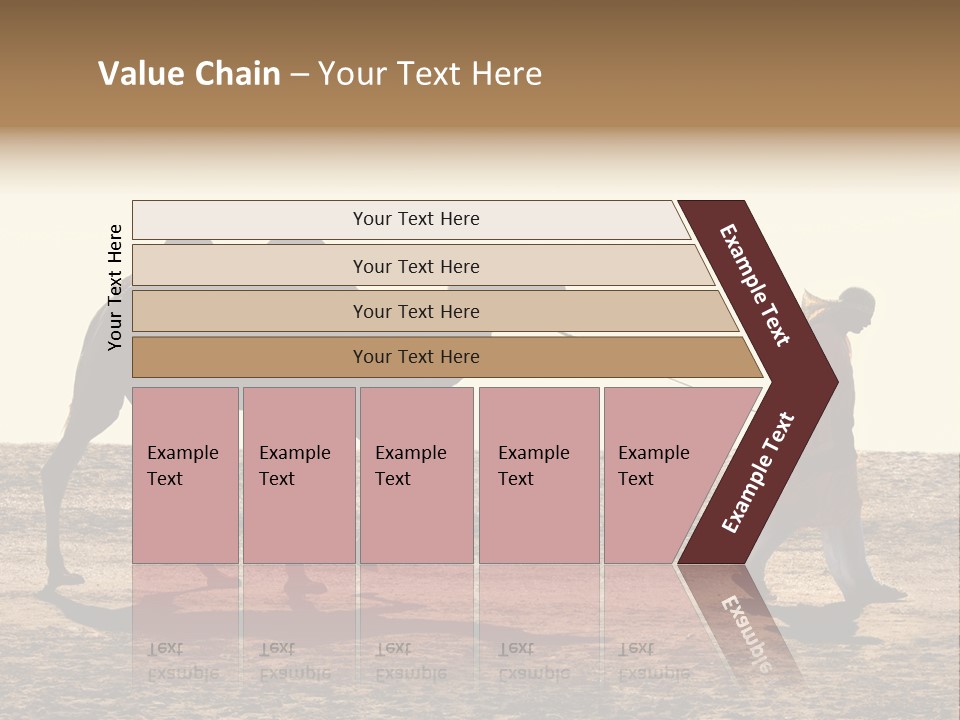 Hump Horizon Solitude PowerPoint Template