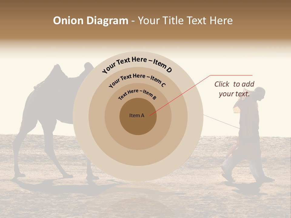 Hump Horizon Solitude PowerPoint Template
