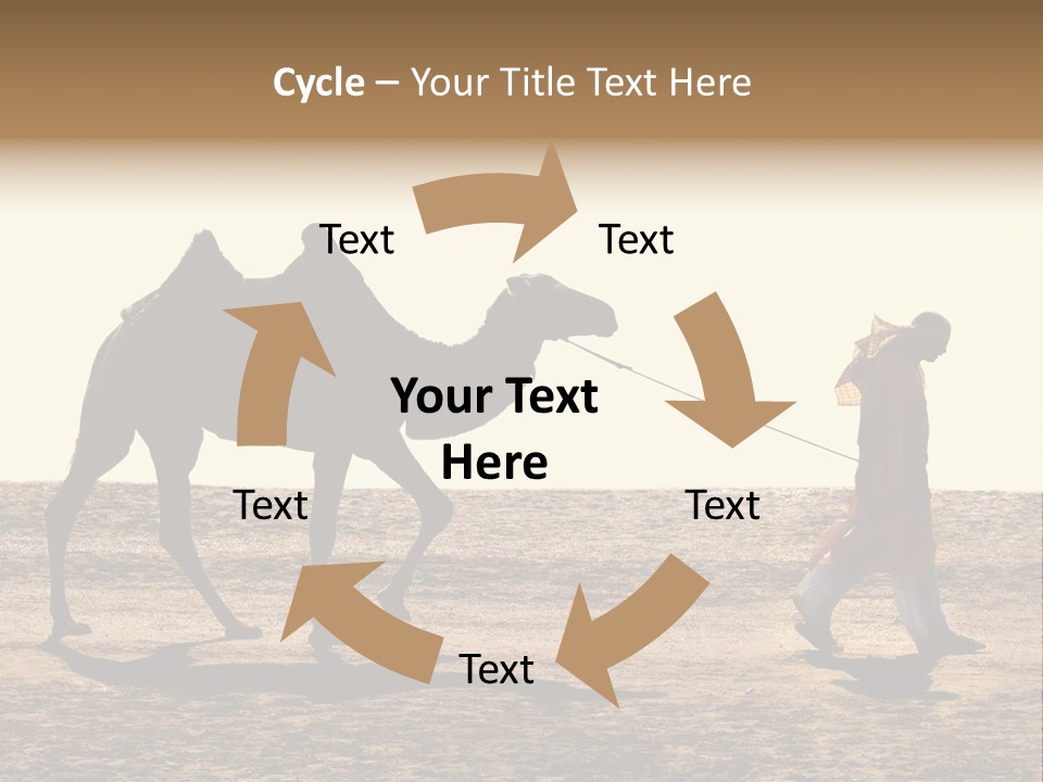 Hump Horizon Solitude PowerPoint Template
