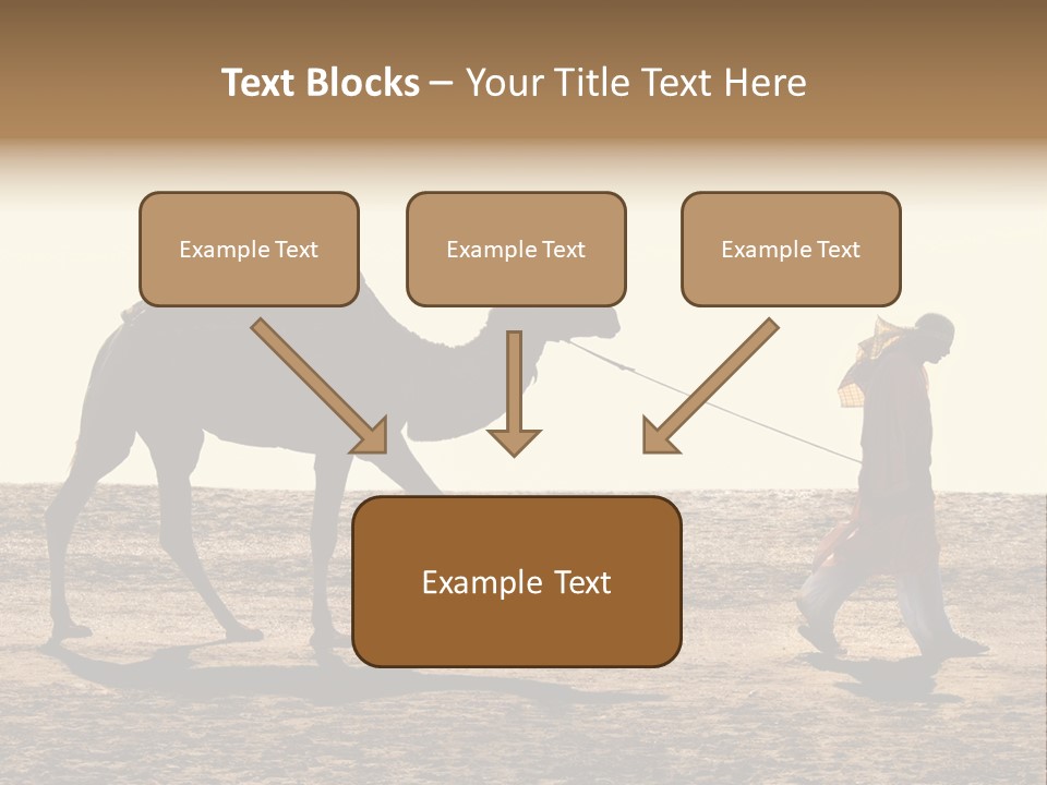 Hump Horizon Solitude PowerPoint Template