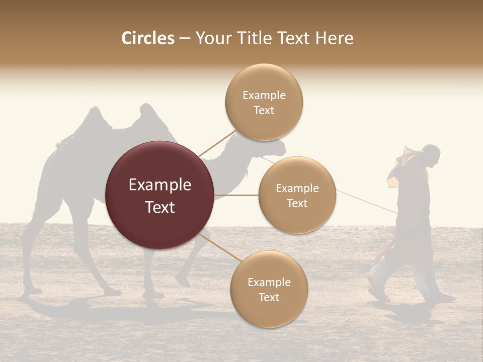 Hump Horizon Solitude PowerPoint Template