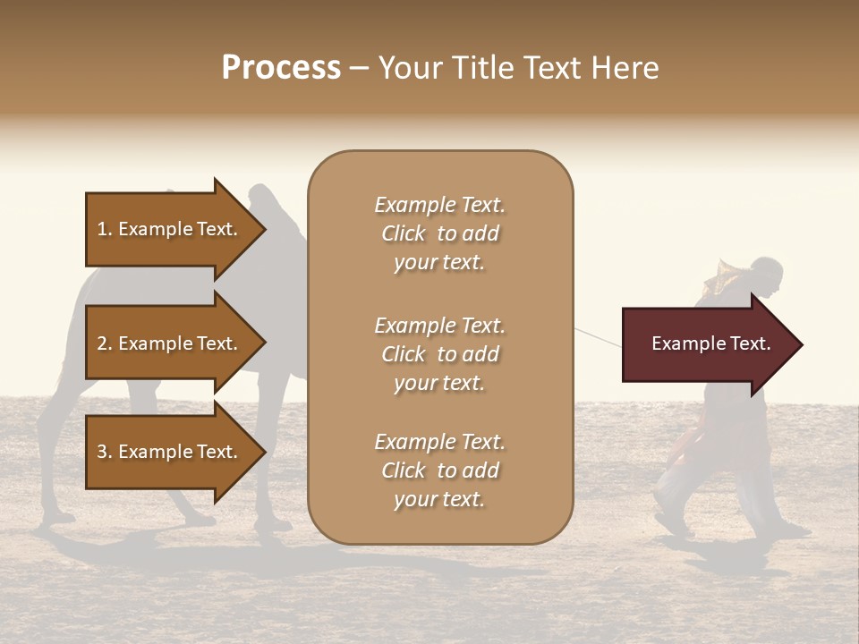 Hump Horizon Solitude PowerPoint Template