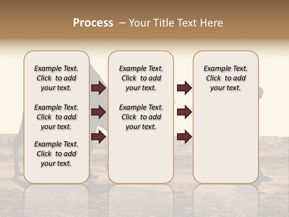 Hump Horizon Solitude PowerPoint Template