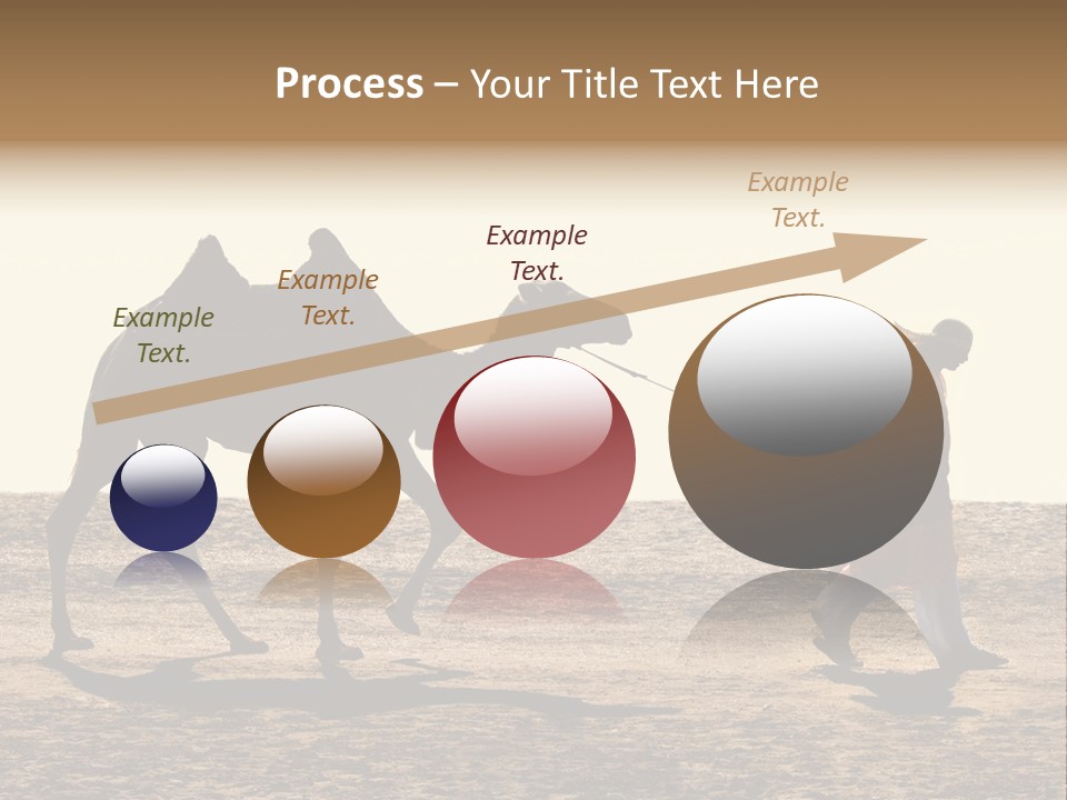 Hump Horizon Solitude PowerPoint Template