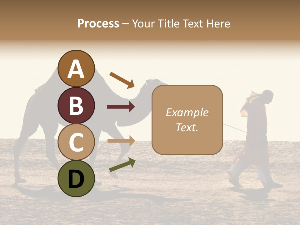 Hump Horizon Solitude PowerPoint Template