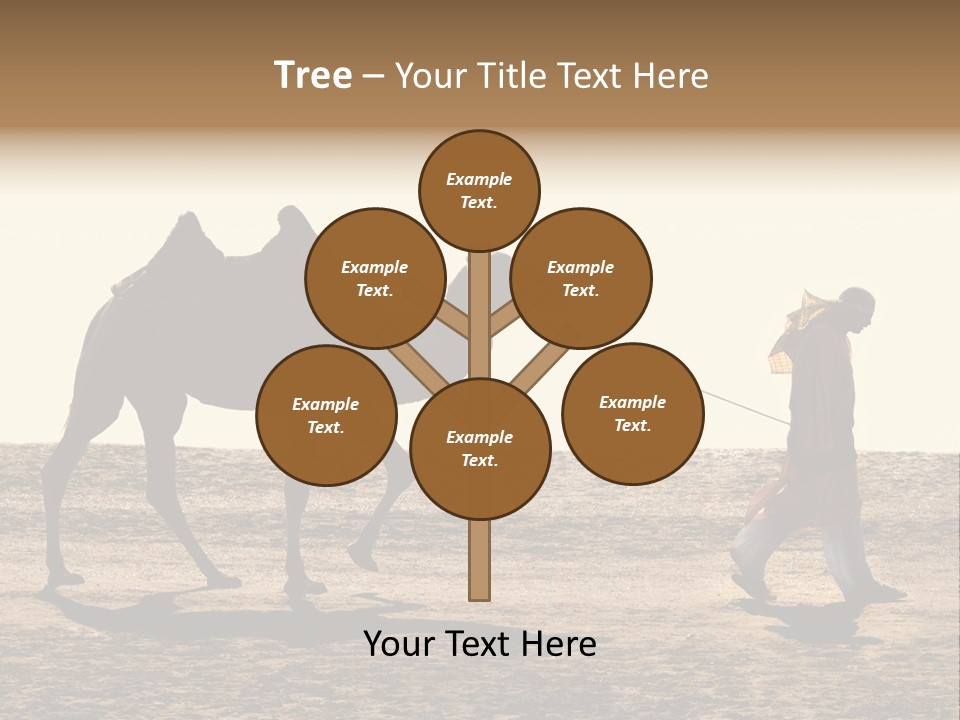 Hump Horizon Solitude PowerPoint Template
