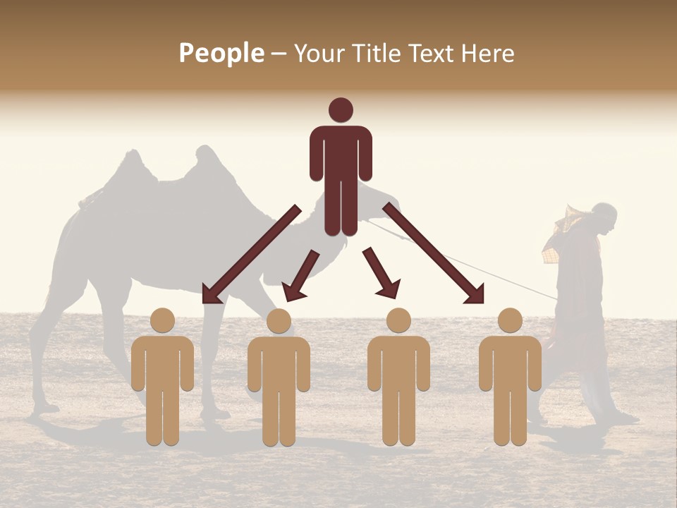 Hump Horizon Solitude PowerPoint Template