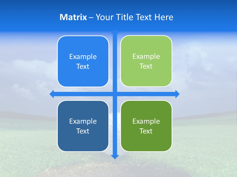 Golf Tournament PowerPoint Template