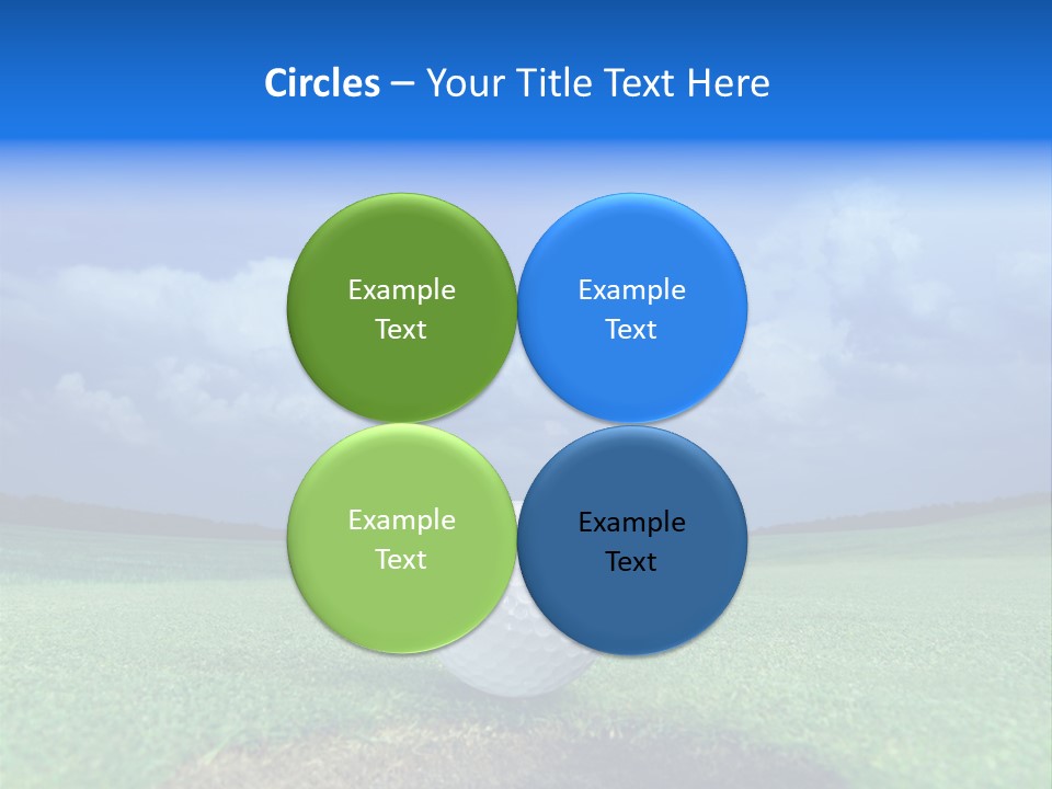 Golf Tournament PowerPoint Template