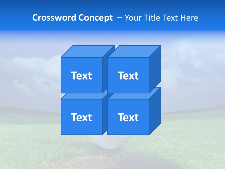 Golf Tournament PowerPoint Template
