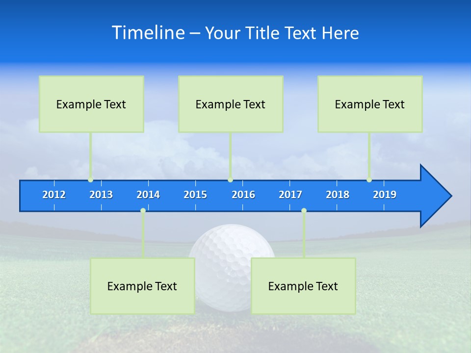 Golf Tournament PowerPoint Template