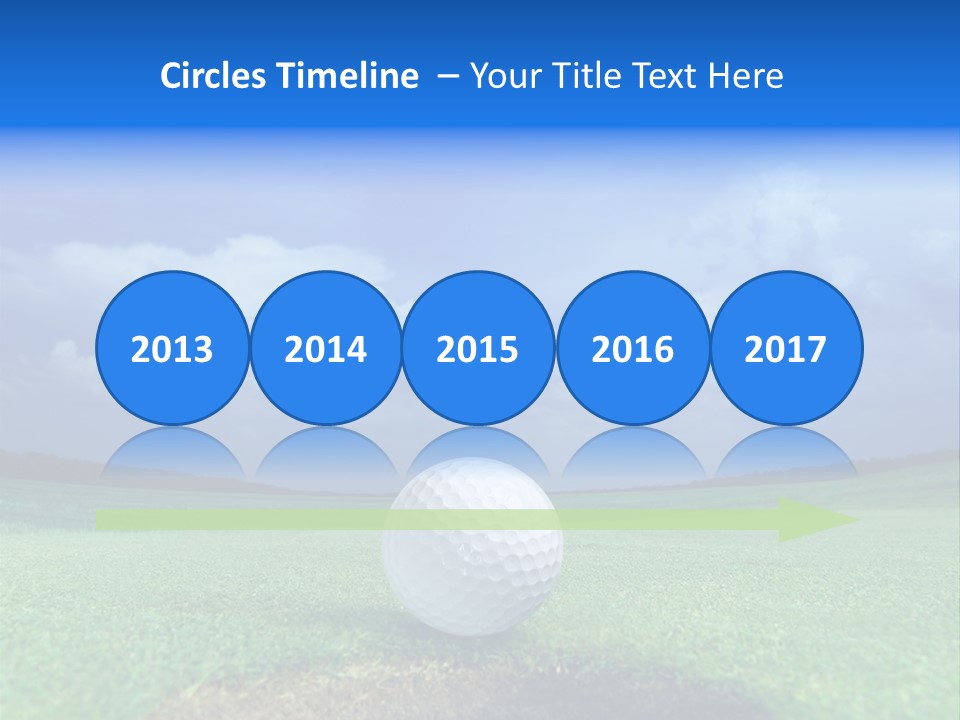 Golf Tournament PowerPoint Template