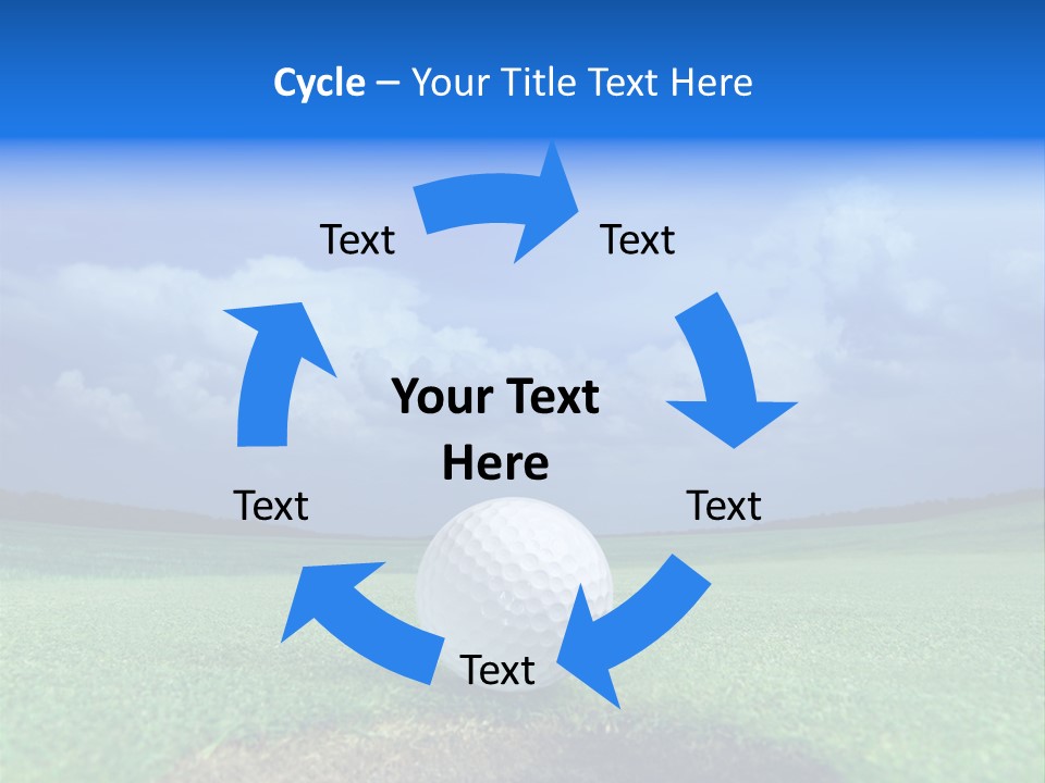 Golf Tournament PowerPoint Template