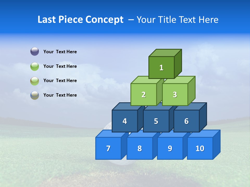 Golf Tournament PowerPoint Template