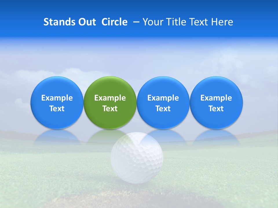 Golf Tournament PowerPoint Template