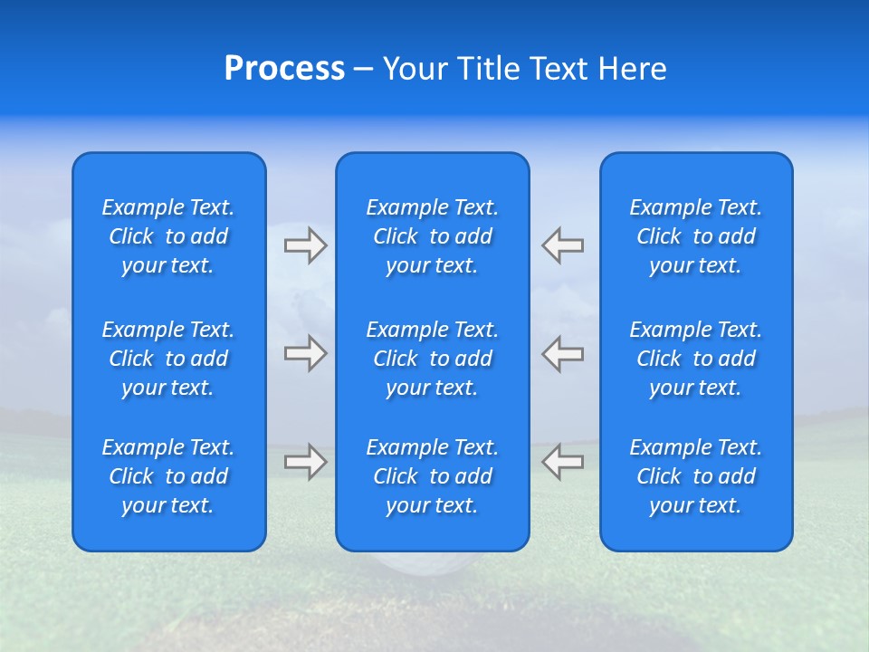 Golf Tournament PowerPoint Template