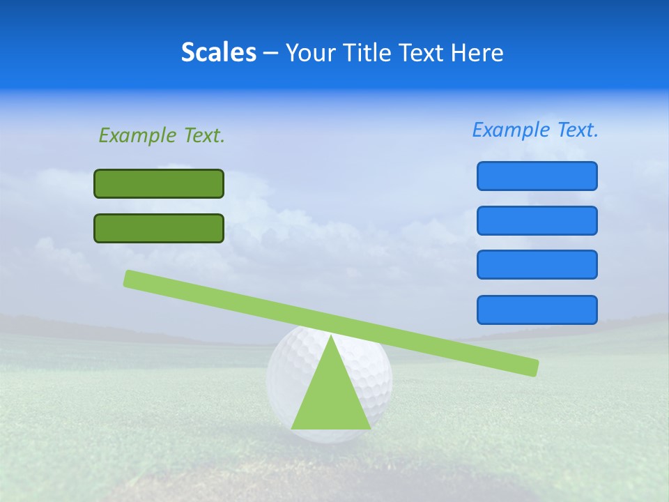 Golf Tournament PowerPoint Template