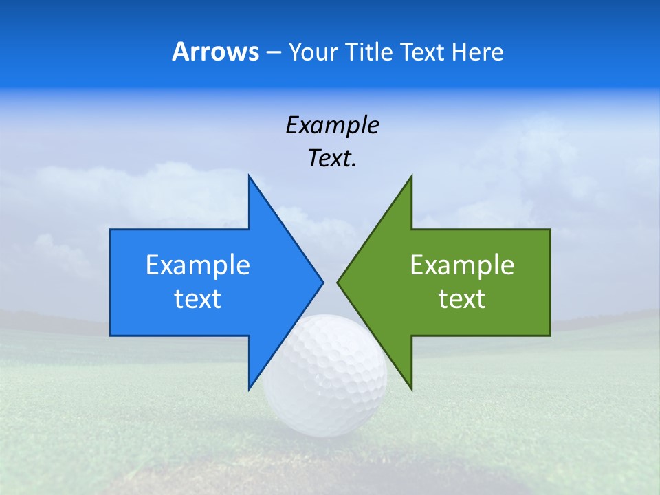 Golf Tournament PowerPoint Template