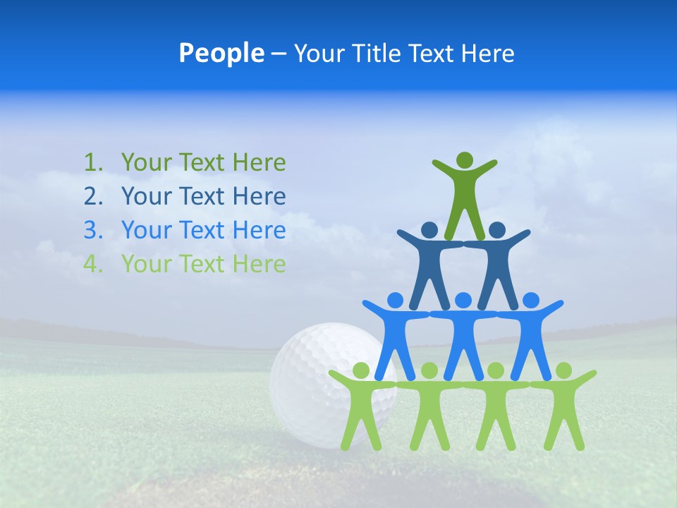 Golf Tournament PowerPoint Template