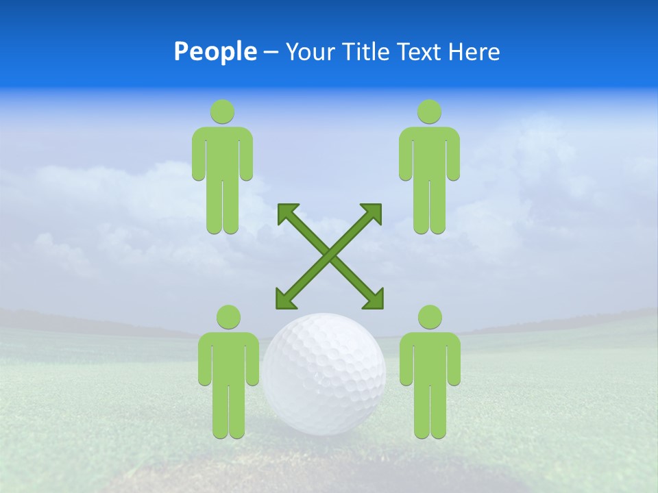 Golf Tournament PowerPoint Template