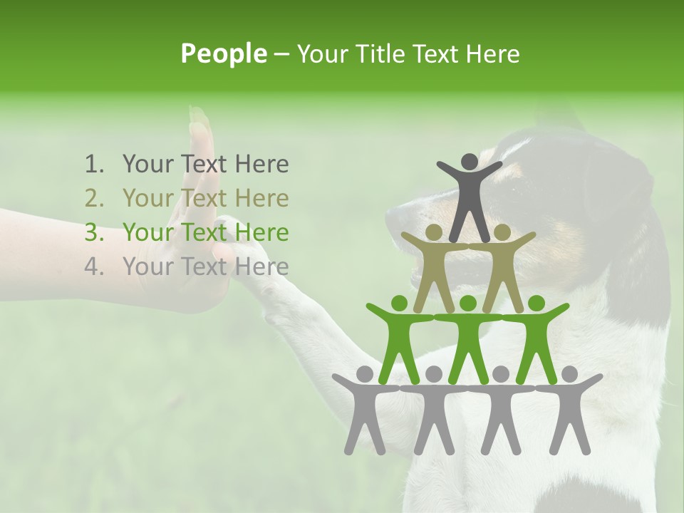 Career Young Job PowerPoint Template