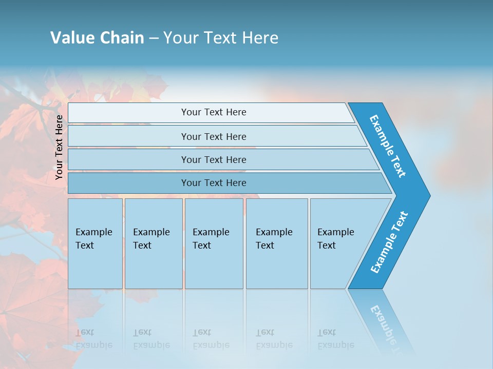Foliage Maple Color PowerPoint Template