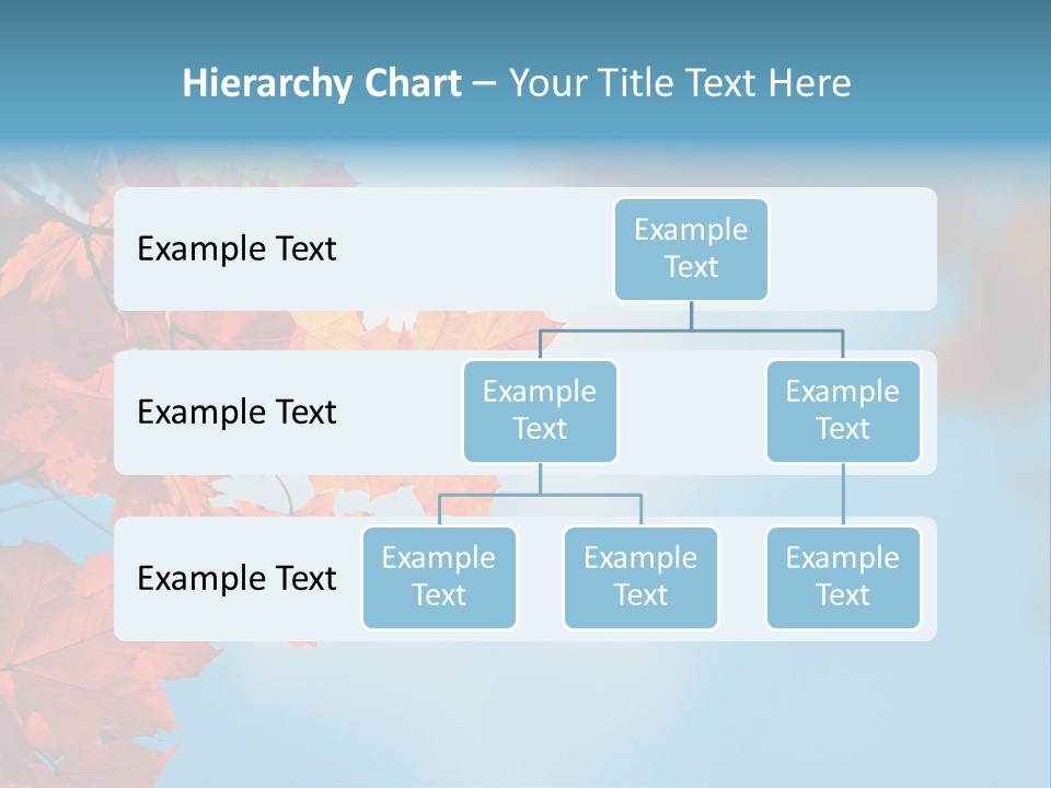 Foliage Maple Color PowerPoint Template