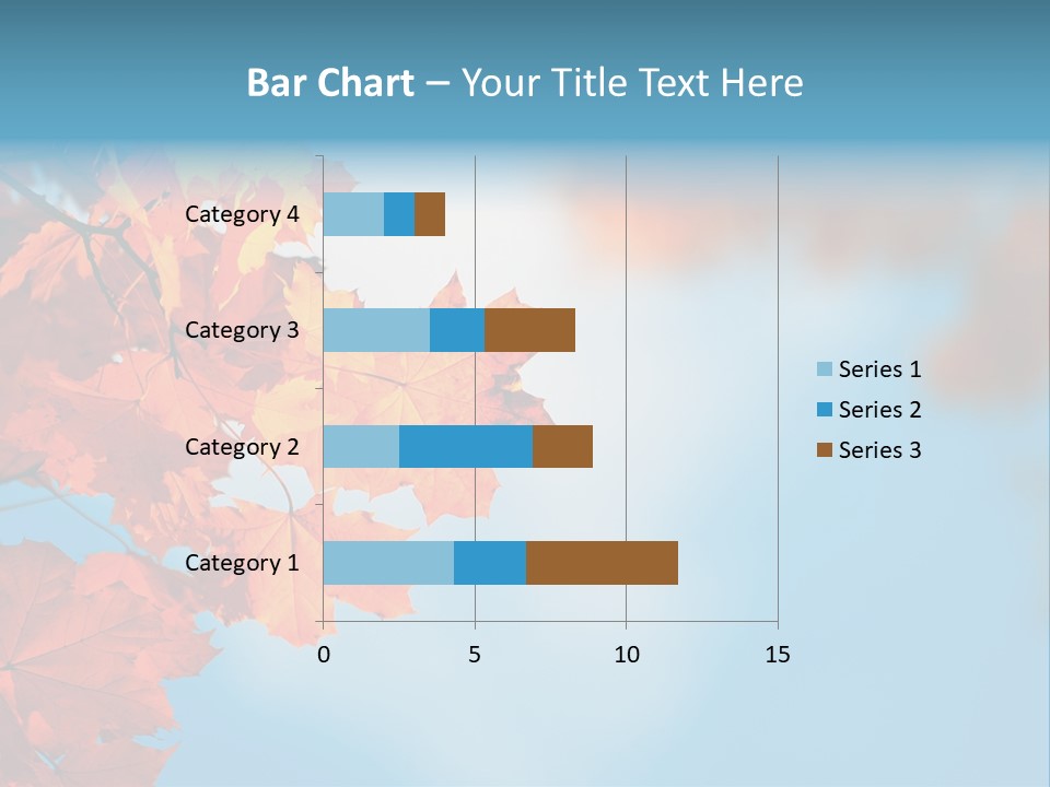 Foliage Maple Color PowerPoint Template