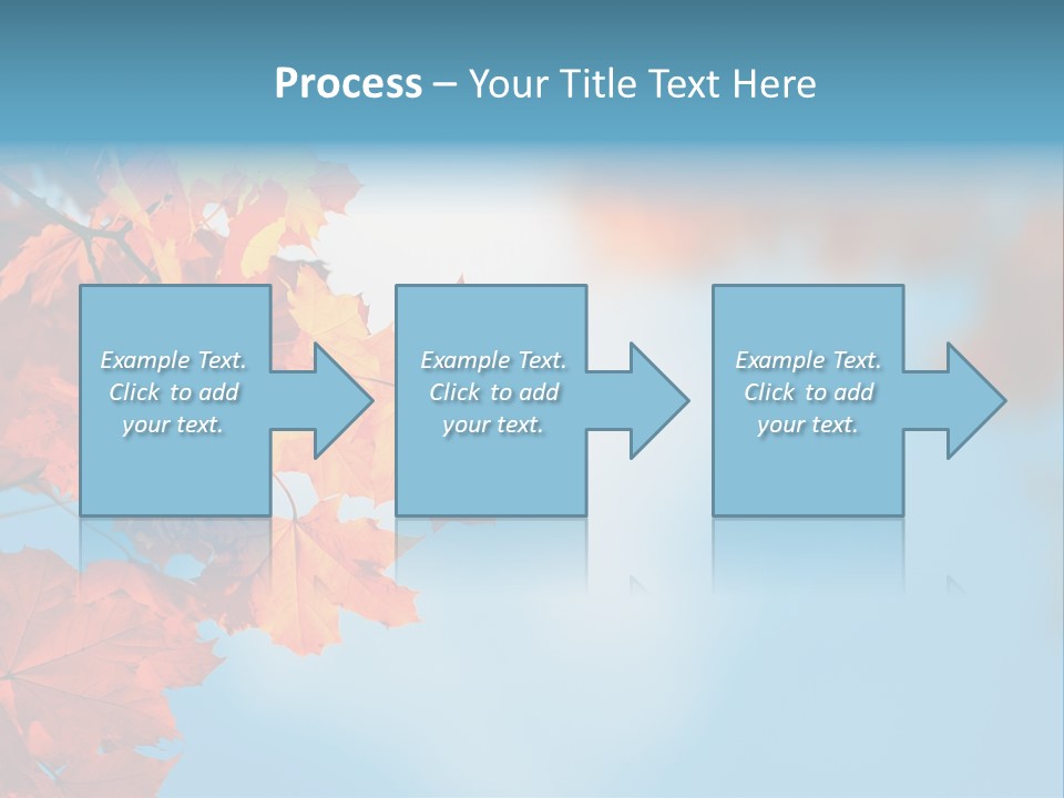 Foliage Maple Color PowerPoint Template