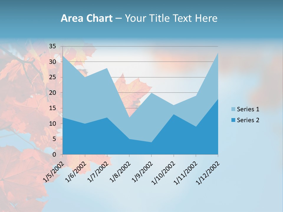 Foliage Maple Color PowerPoint Template