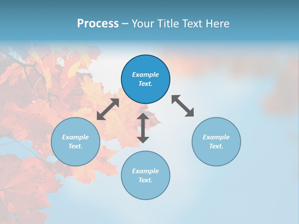 Foliage Maple Color PowerPoint Template