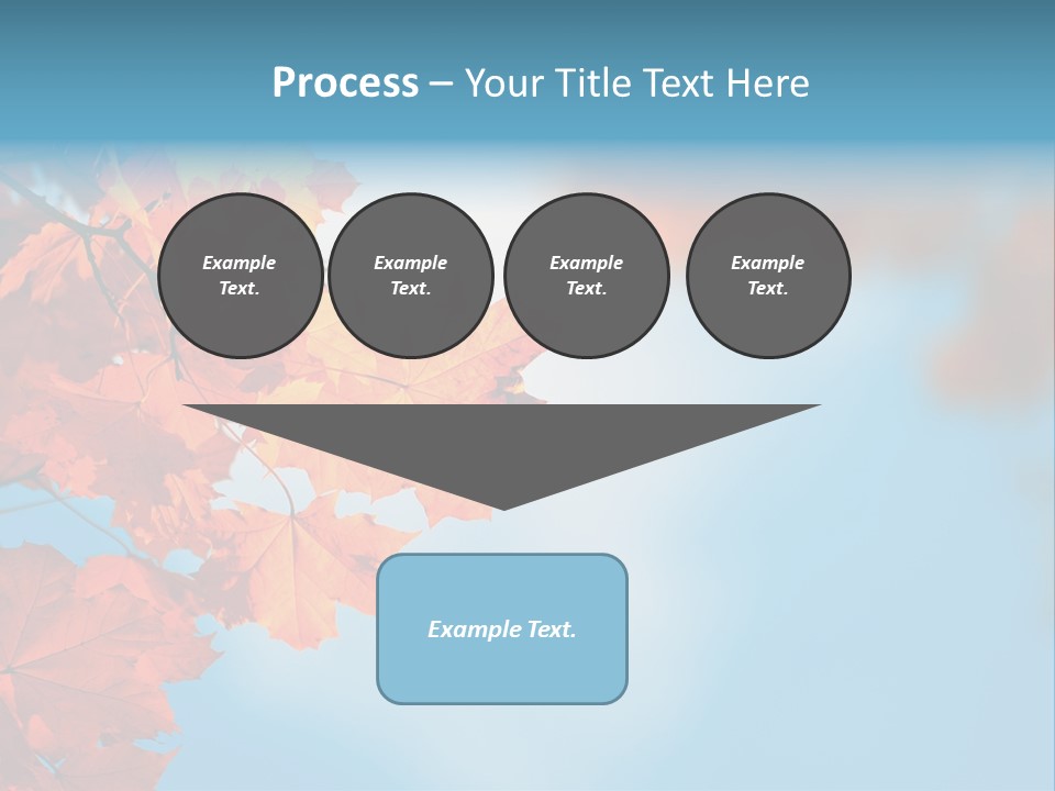 Foliage Maple Color PowerPoint Template
