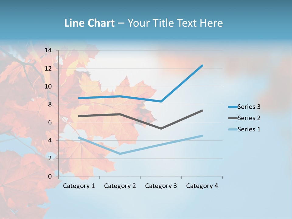 Foliage Maple Color PowerPoint Template