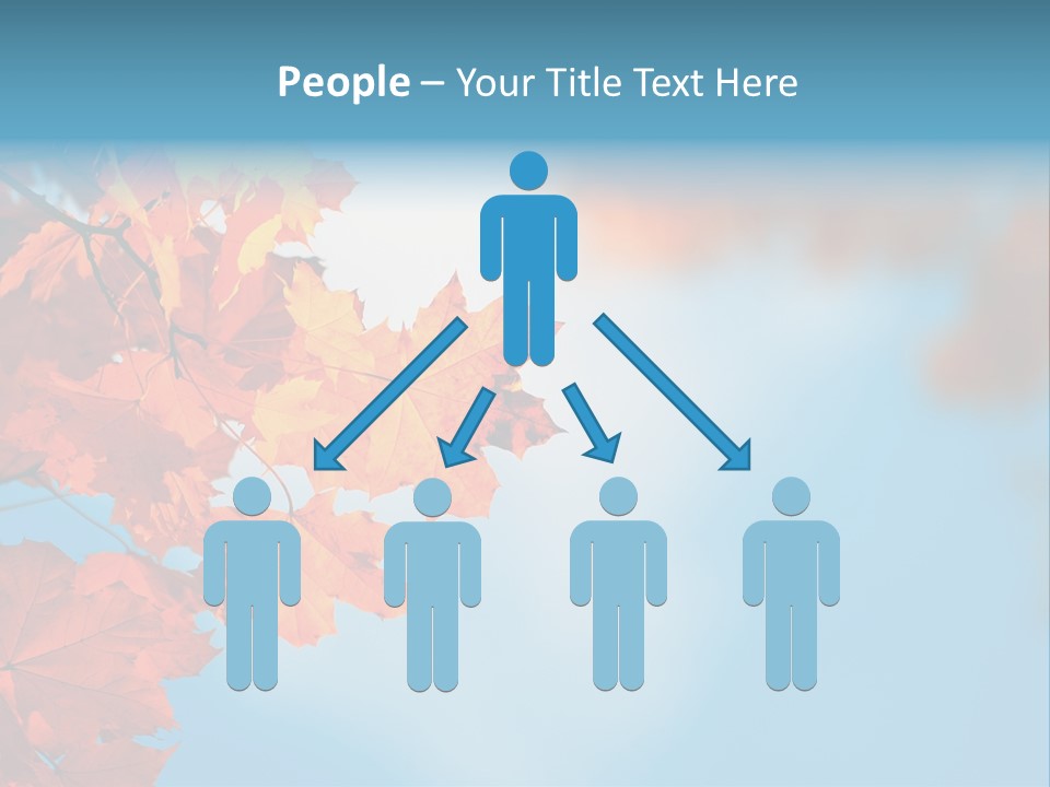 Foliage Maple Color PowerPoint Template