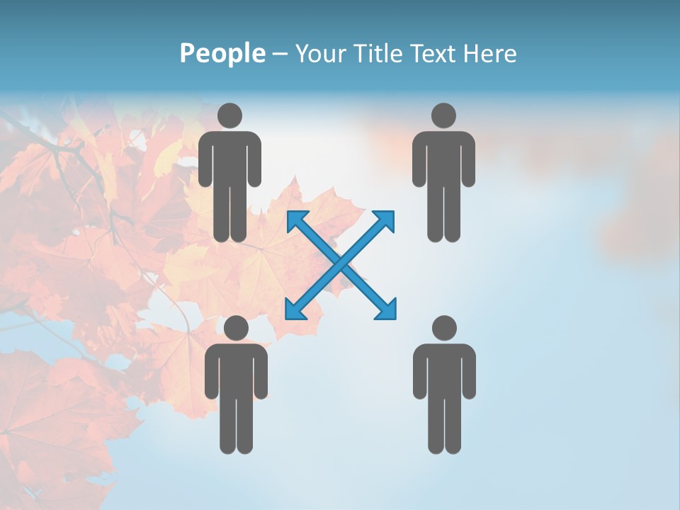 Foliage Maple Color PowerPoint Template