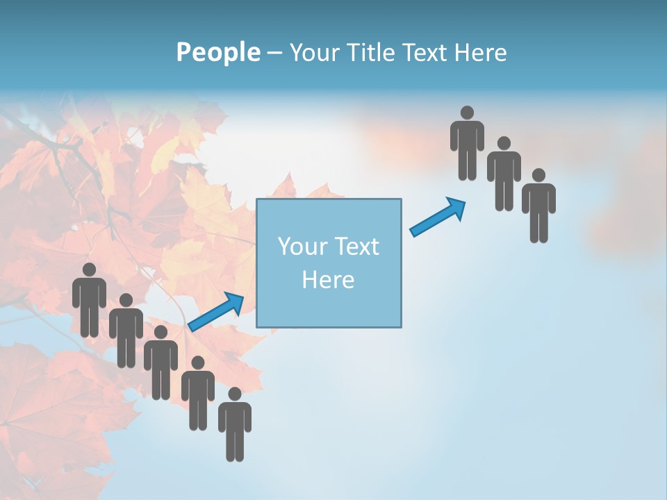 Foliage Maple Color PowerPoint Template