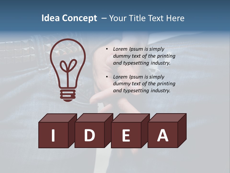 People Woman Modern PowerPoint Template