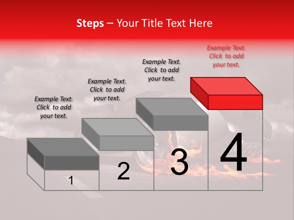 Coupe Burning Design PowerPoint Template
