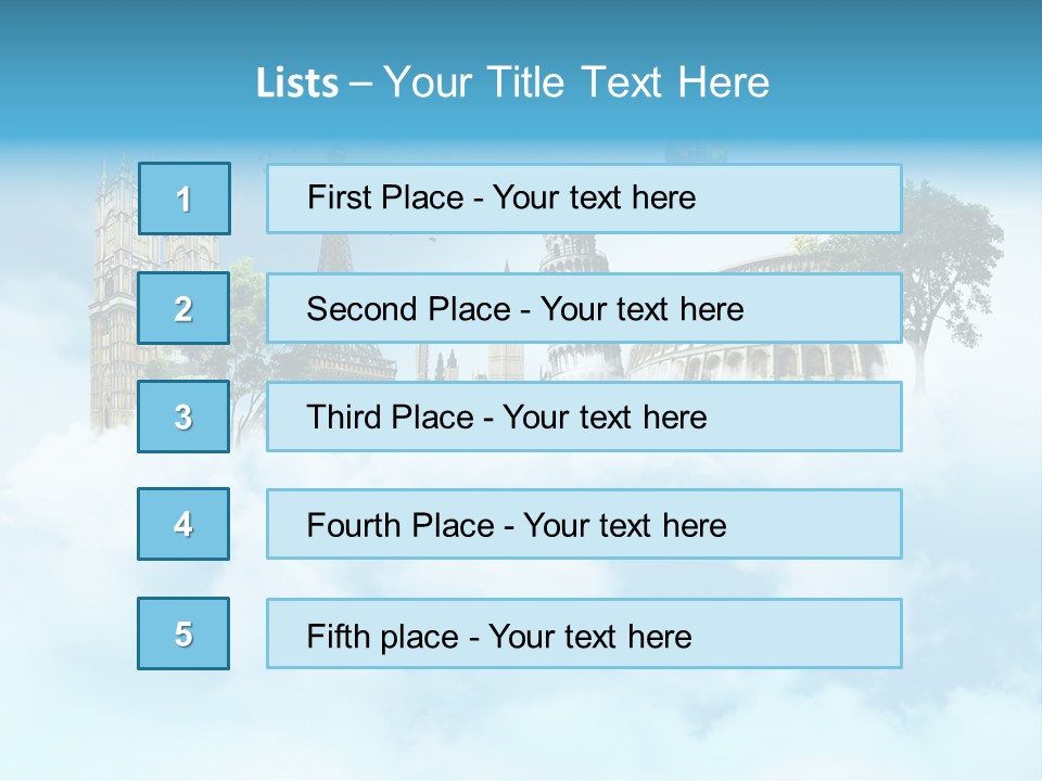 Capital Pisa Travel PowerPoint Template